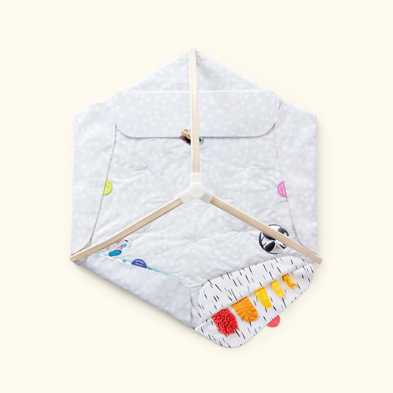 The Play Gym by Lovevery: baby play mat with 5 zones